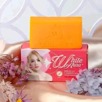 White Aura Miracle Carrot Soap-160g